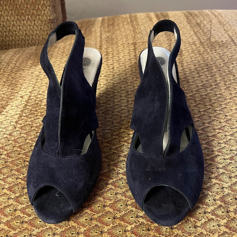 Navy Eric Michael shoes